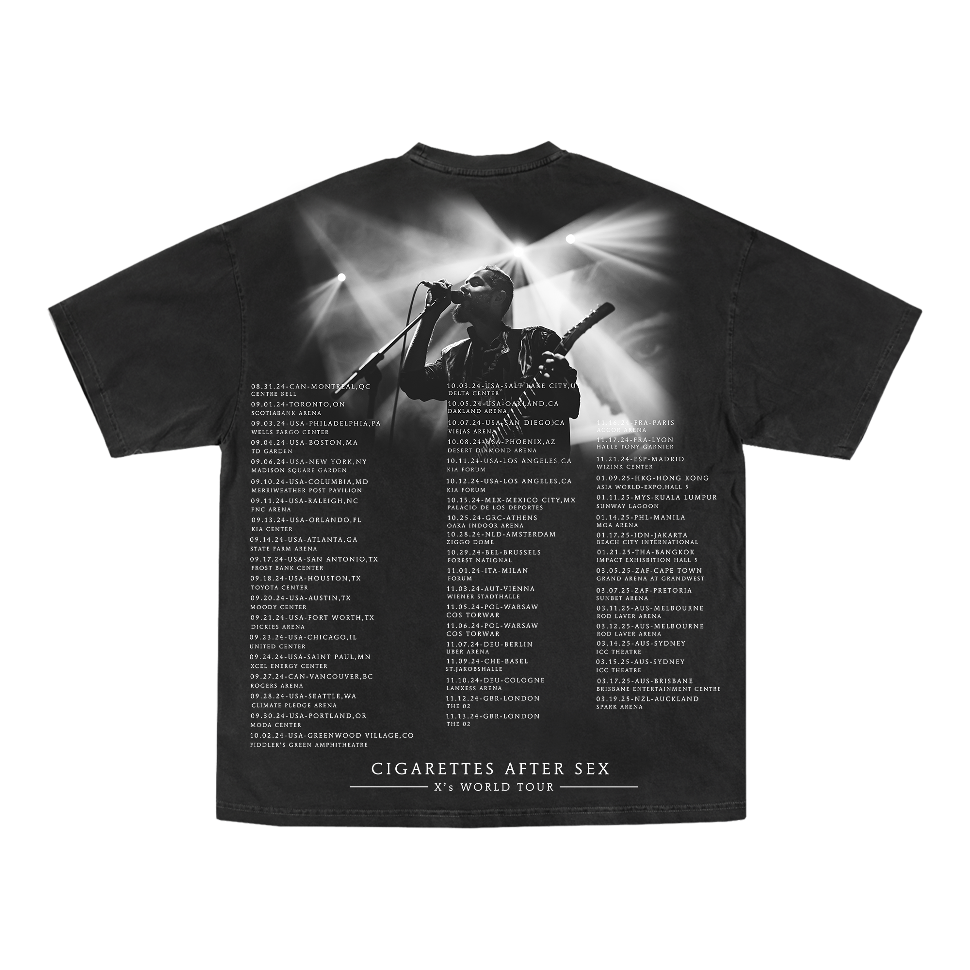 "X's World Tour" Tee